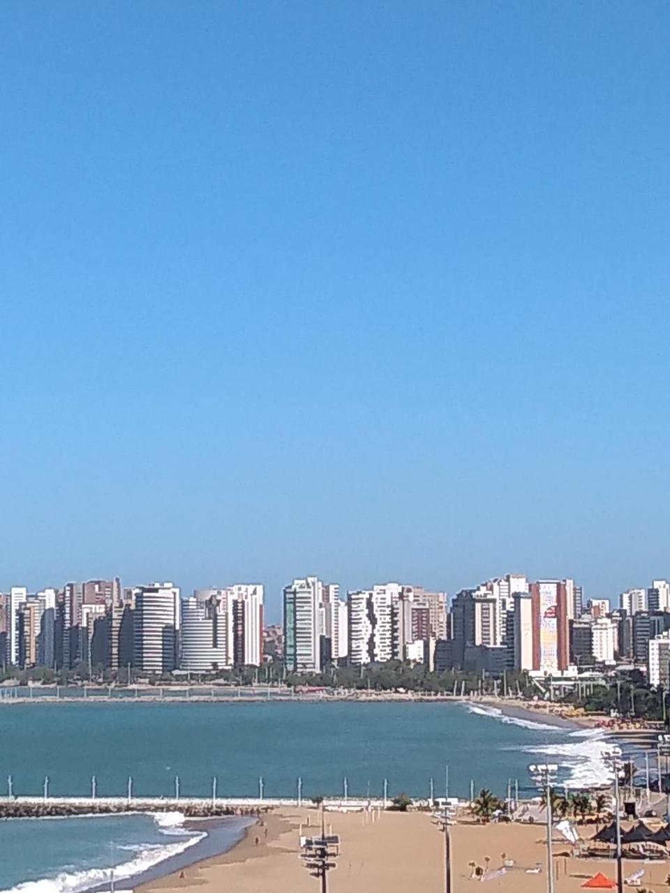 Atlantico Ocean Vista Mar Apartment Форталеза Екстериор снимка