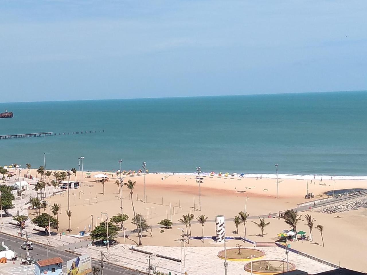 Atlantico Ocean Vista Mar Apartment Форталеза Екстериор снимка